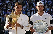 Gratulujeme pánům Federerovi a Roddickovi !