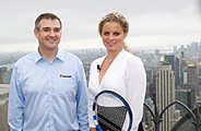 Eric Babolat přivítal Kim Clijsters v New Yorku