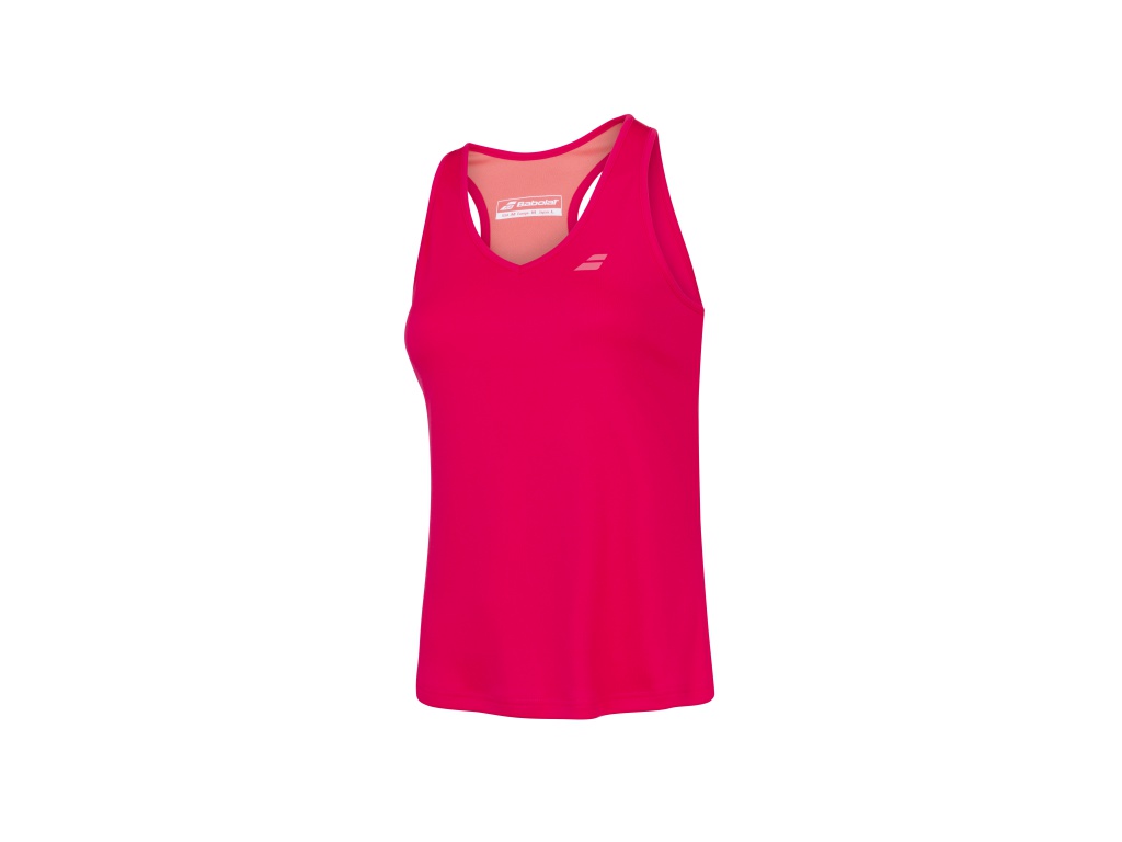 Babolat Play Tank Top Woman Red Rose L